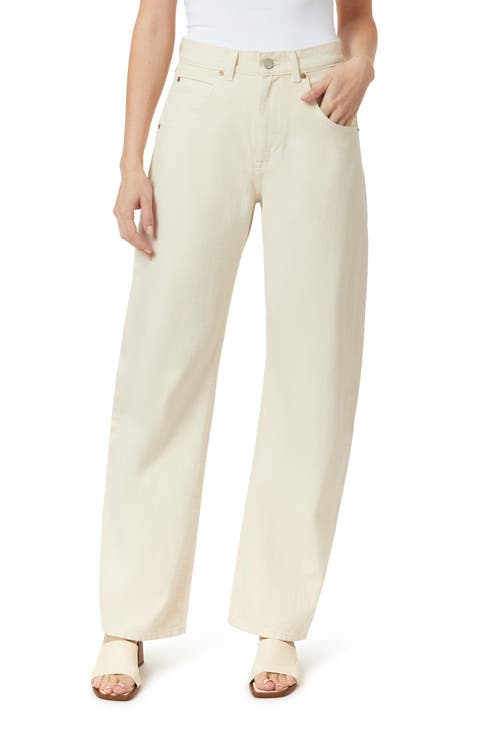 Gwen Relaxed Fit Bowed Wide Leg Jeans