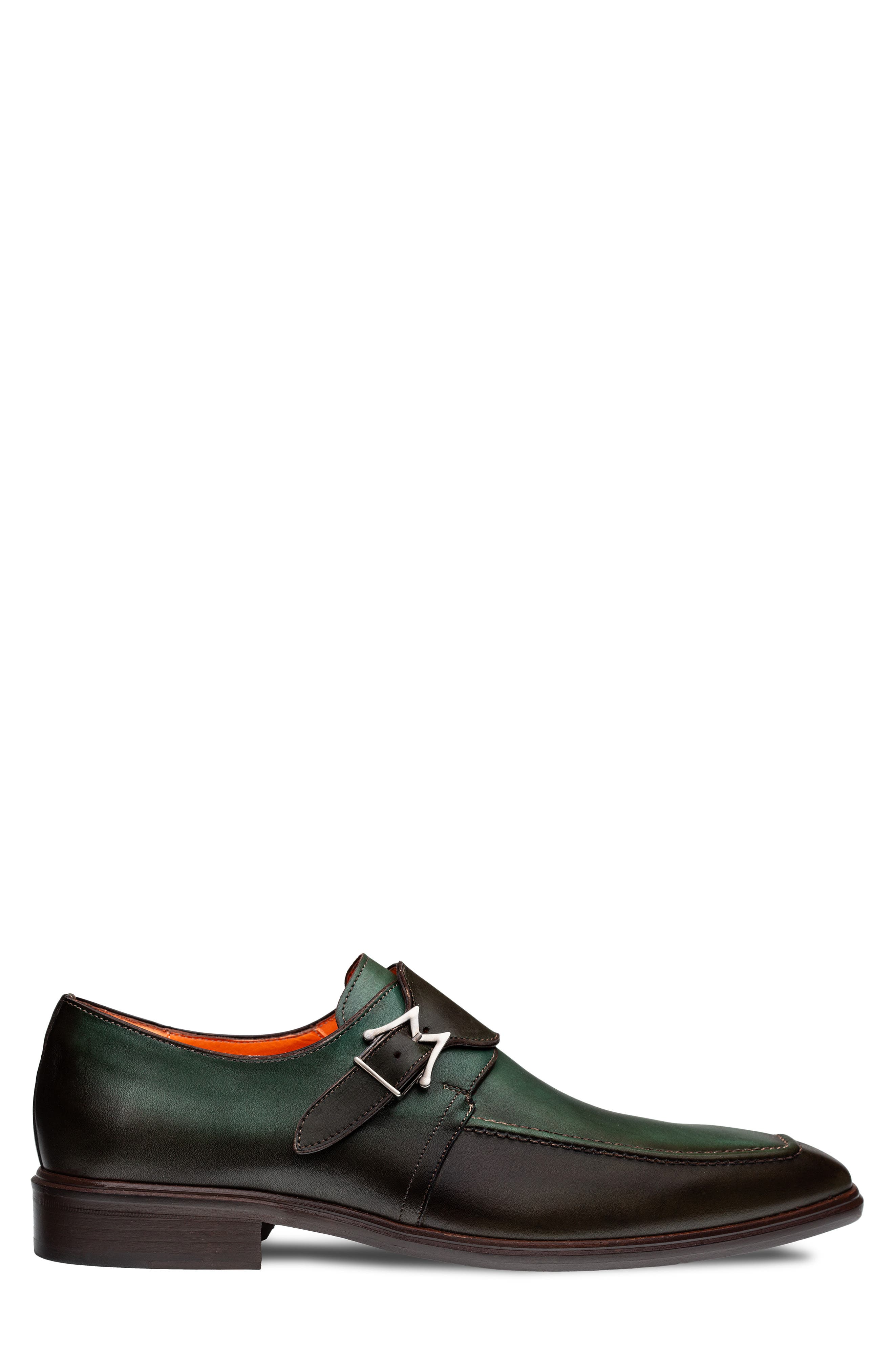 Tahoe Monk Strap Shoe, Alternate, color, FOREST