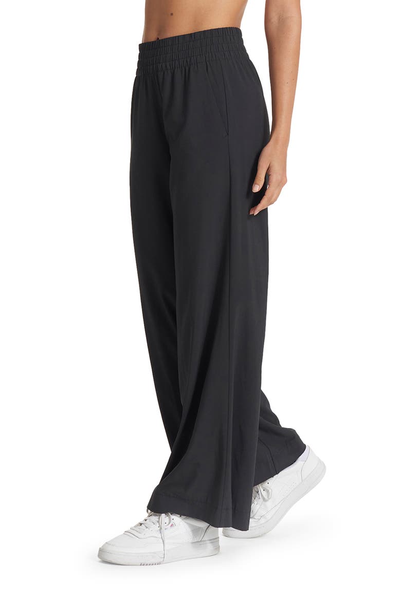 Villa Wide Leg Pants, Alternate, color, BLACK