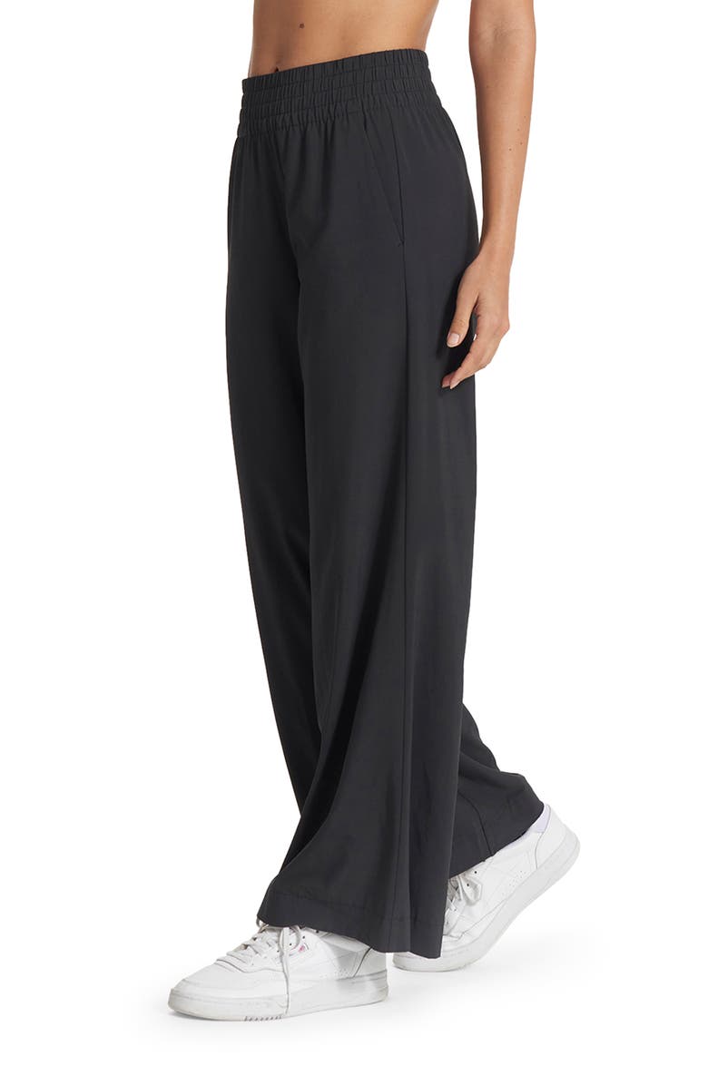 Vuori Villa Wide Leg Pants, Alternate, color, Black