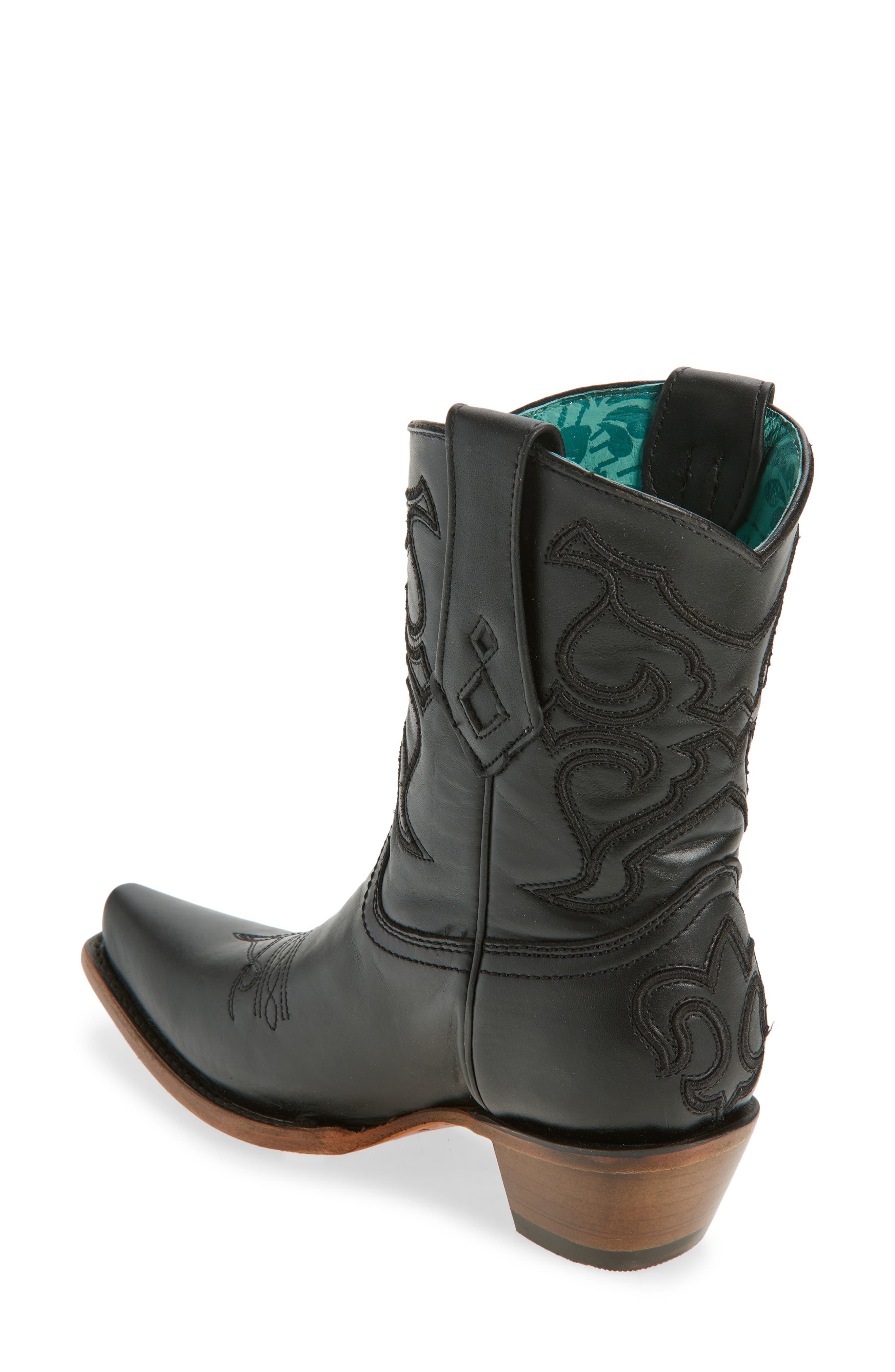 CORRAL Embroidered Western Boot, Alternate, color, Black
