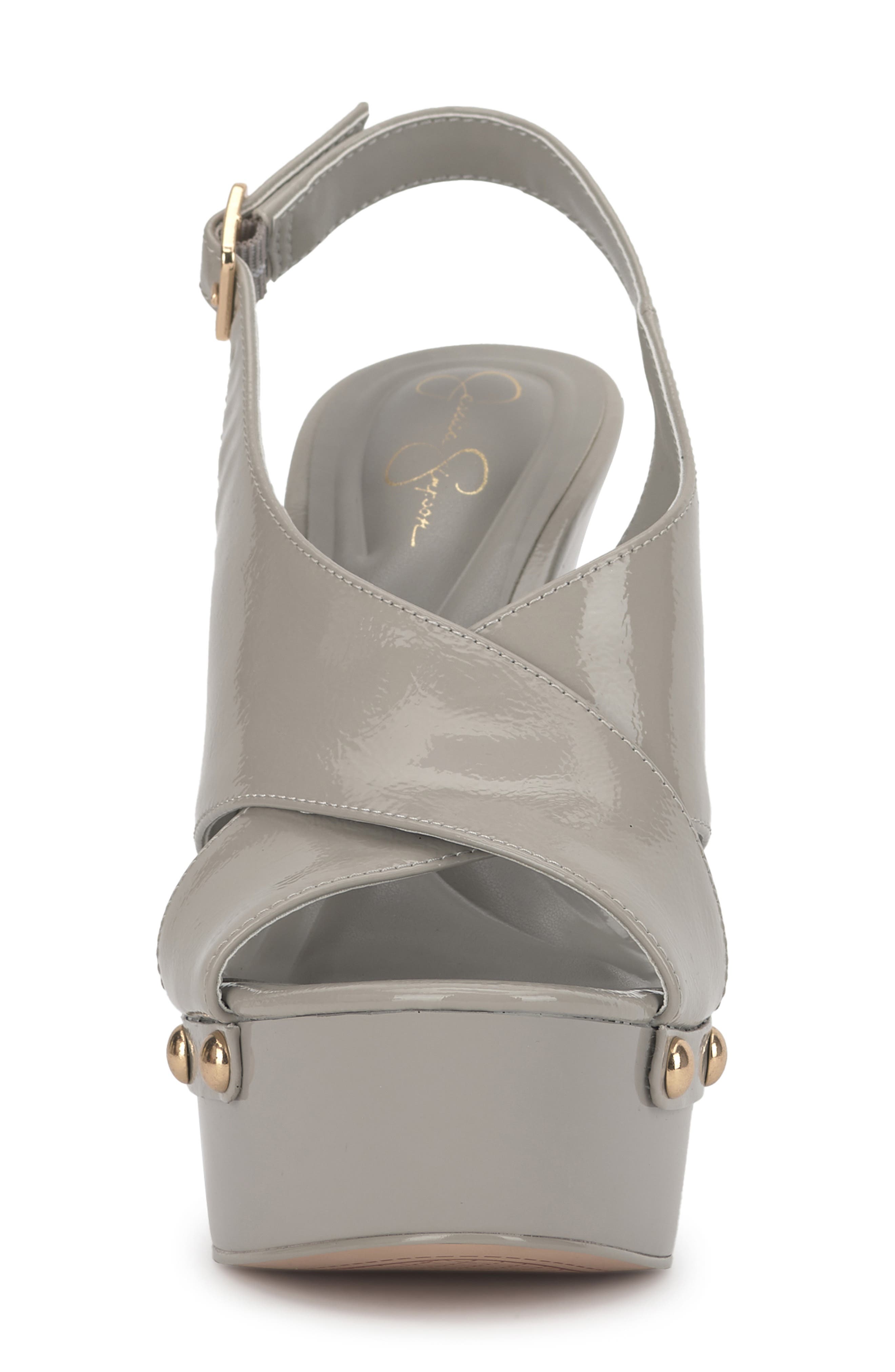 Caulira Platform Sandal, Alternate, color, LIGHT CLOUD