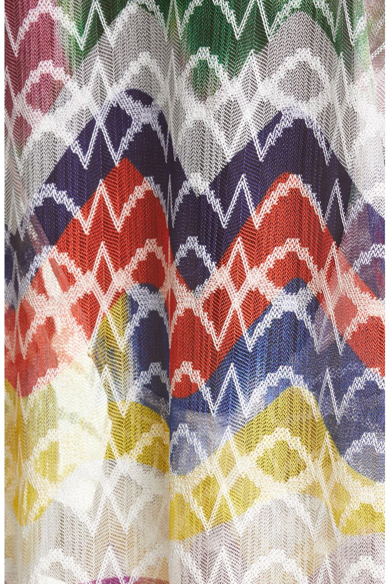 Short Sleeve Cover-Up Tunic, Alternate, color, MULTI