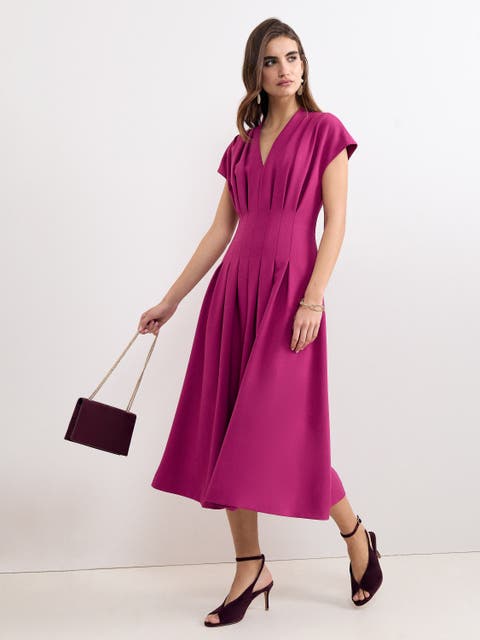Hanna Pleated Dress