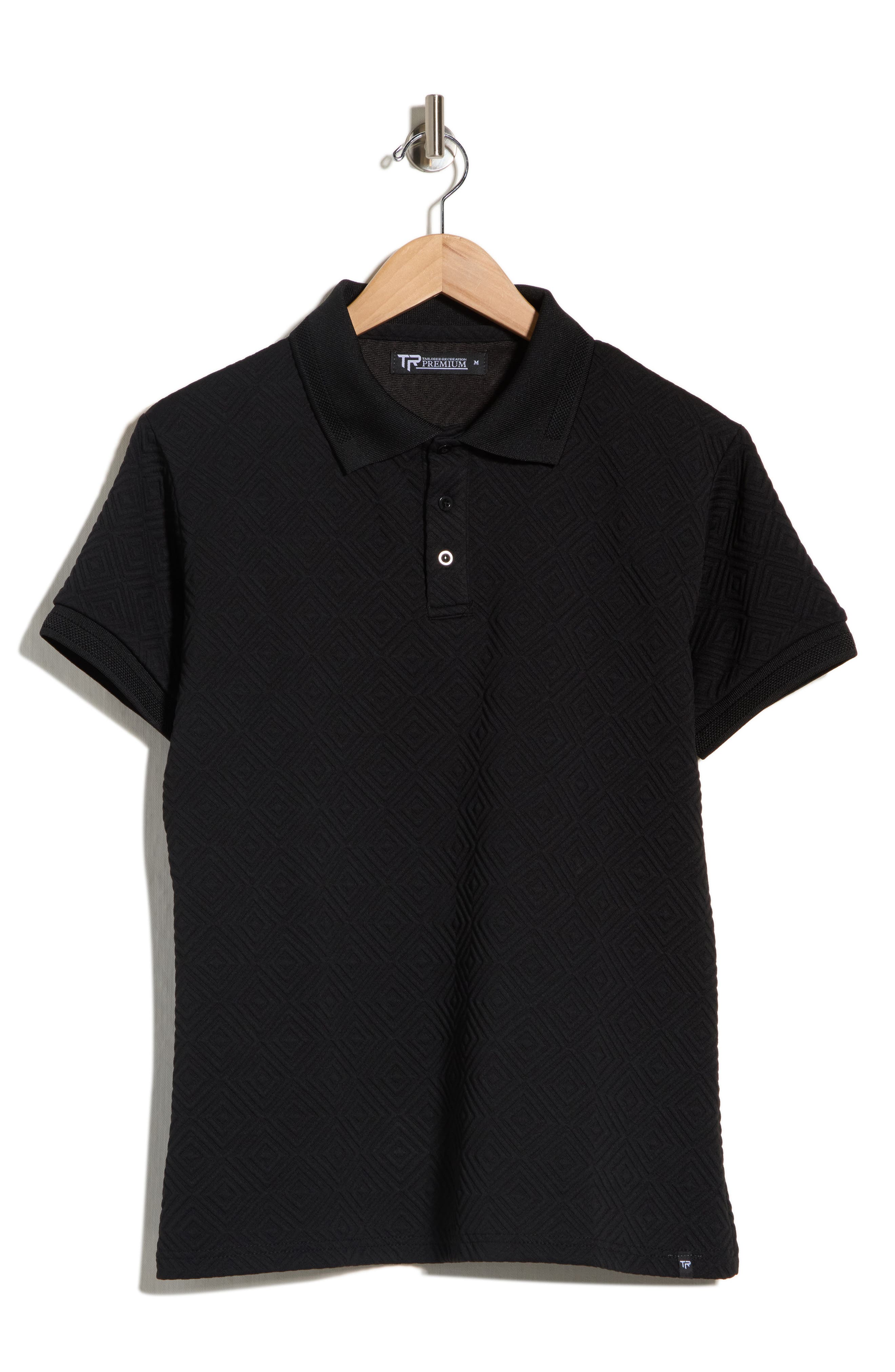 T.R. PREMIUM Textured Short Sleeve Polo
