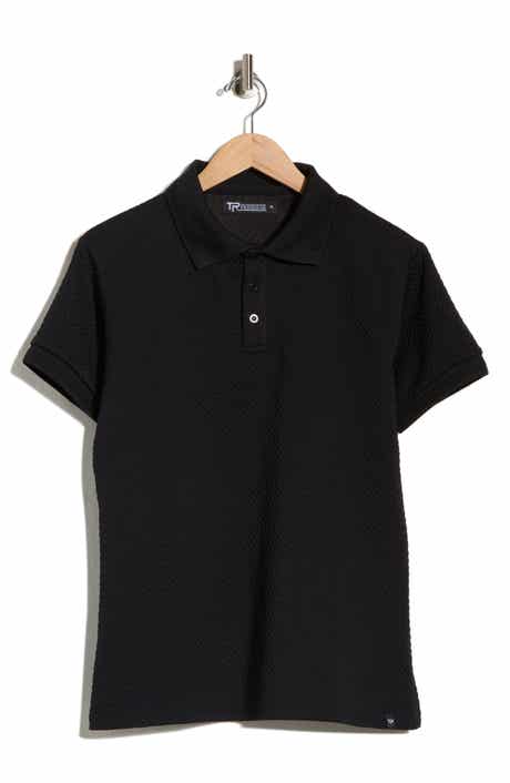 T.R. PREMIUM Textured Short Sleeve Polo