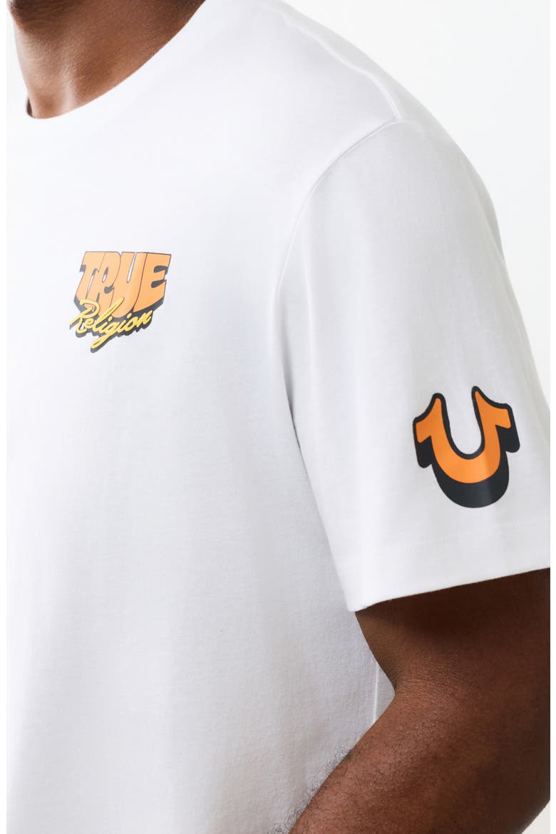 Horseshoe Balloon Graphic T-Shirt, Alternate, color, OPTIC WHITE