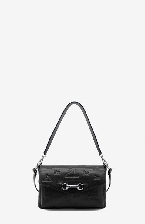 Cavalo Lusitano Embossed Leather Handbag 546