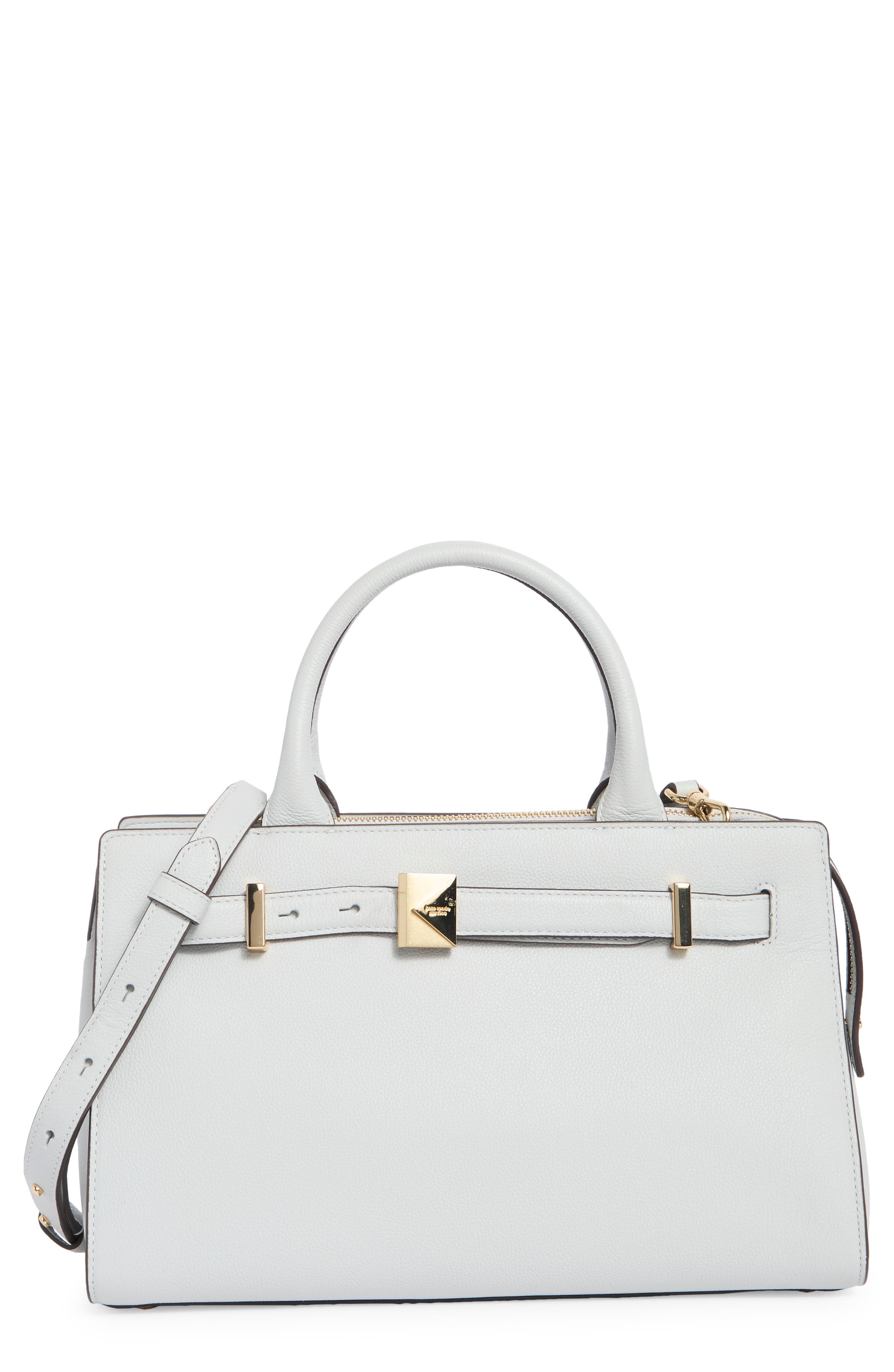 Kate Spade New York medium deco leather satchel