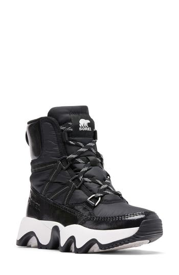 Sorel Kinetic Impact Sport Waterproof Boot In Black