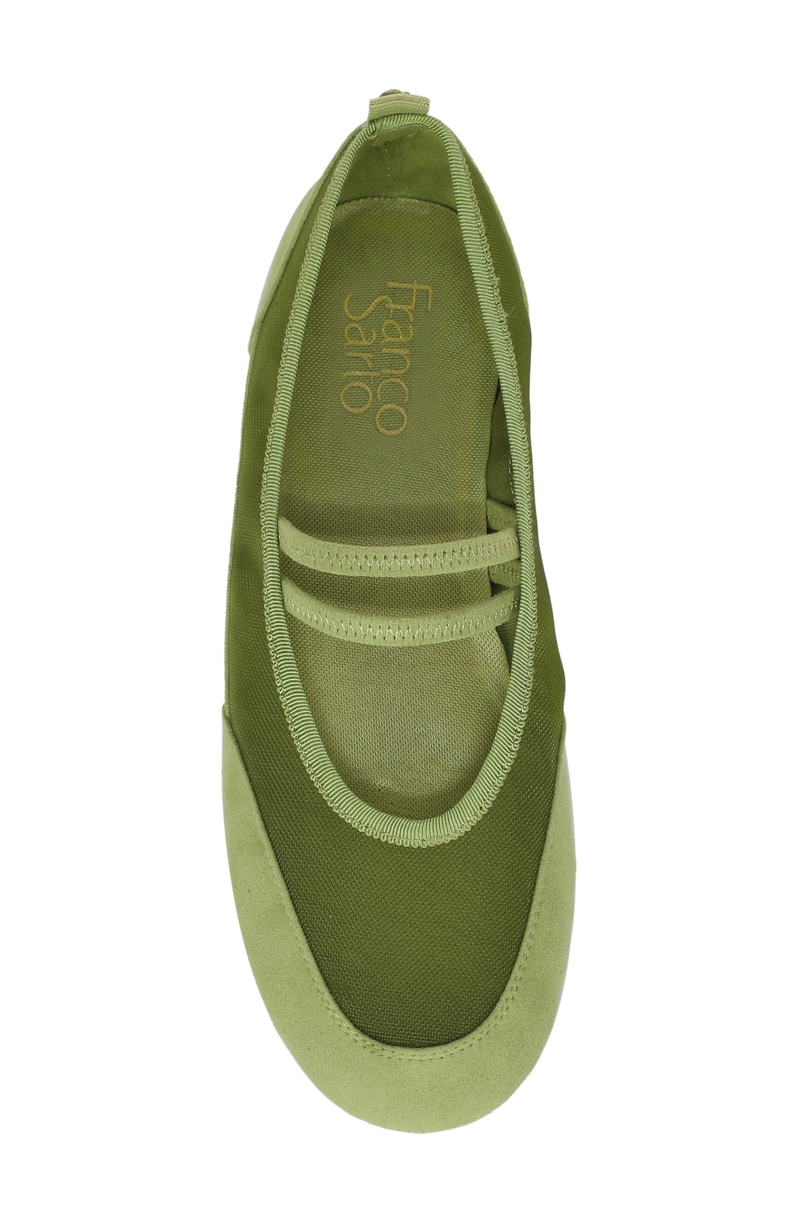 Fietta Ballet Flat, Alternate, color, GREEN APPLE