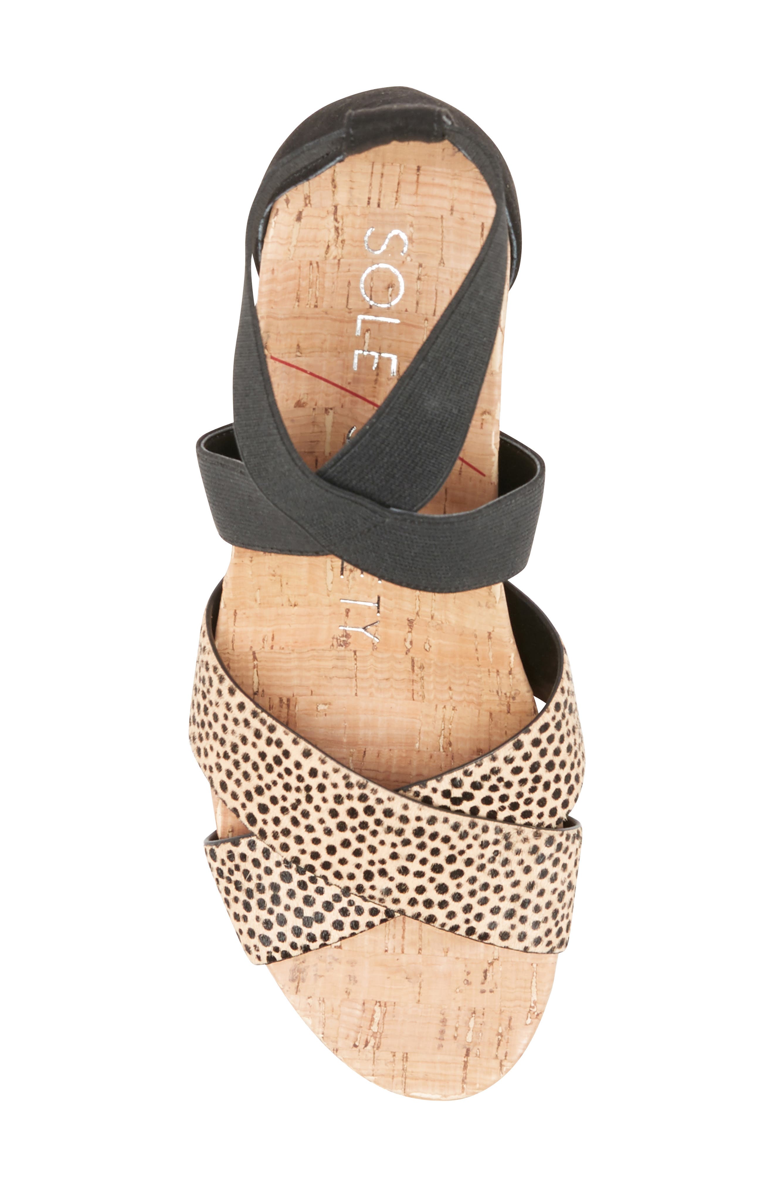 Sole Society Kimlee Wedge Sandal, Alternate, color, 