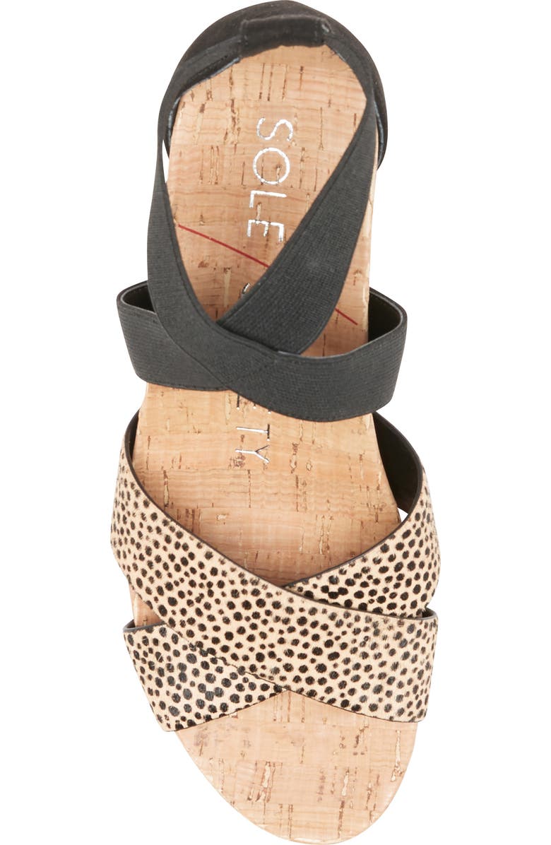 Sole Society Kimlee Wedge Sandal, Alternate, color,