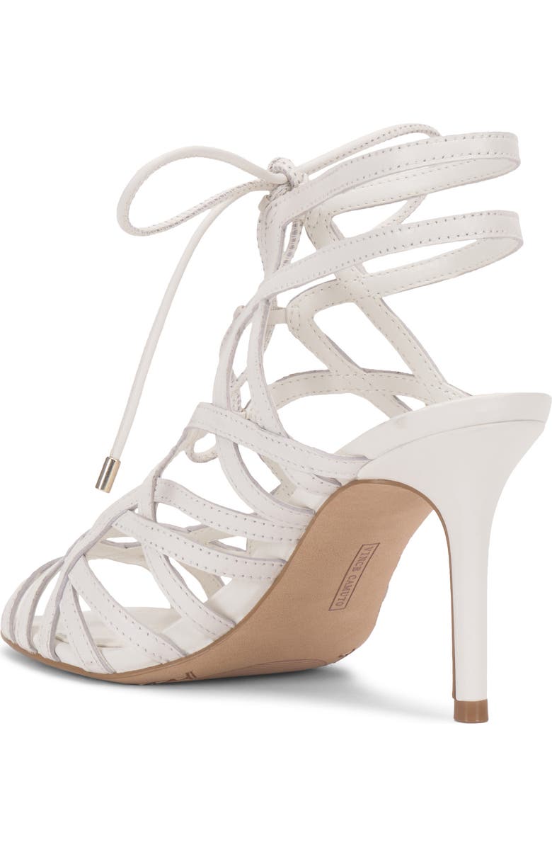 Vince Camuto Tilly Ankle Wrap Sandal, Alternate, color, Bianco