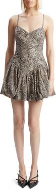 Bardot Lissett Leopard Print Minidress