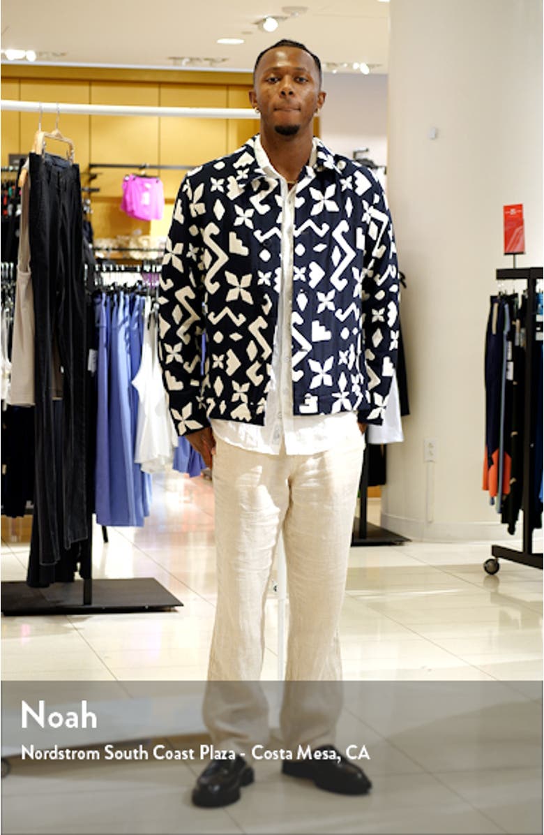 Iggy Block Geo Jacquard Jacket, sales video thumbnail