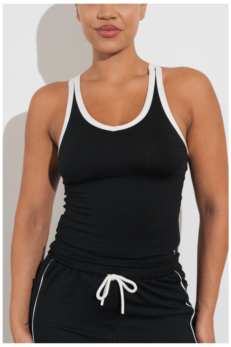 Motive Racer Tank, Main, color, Midnight Contrast