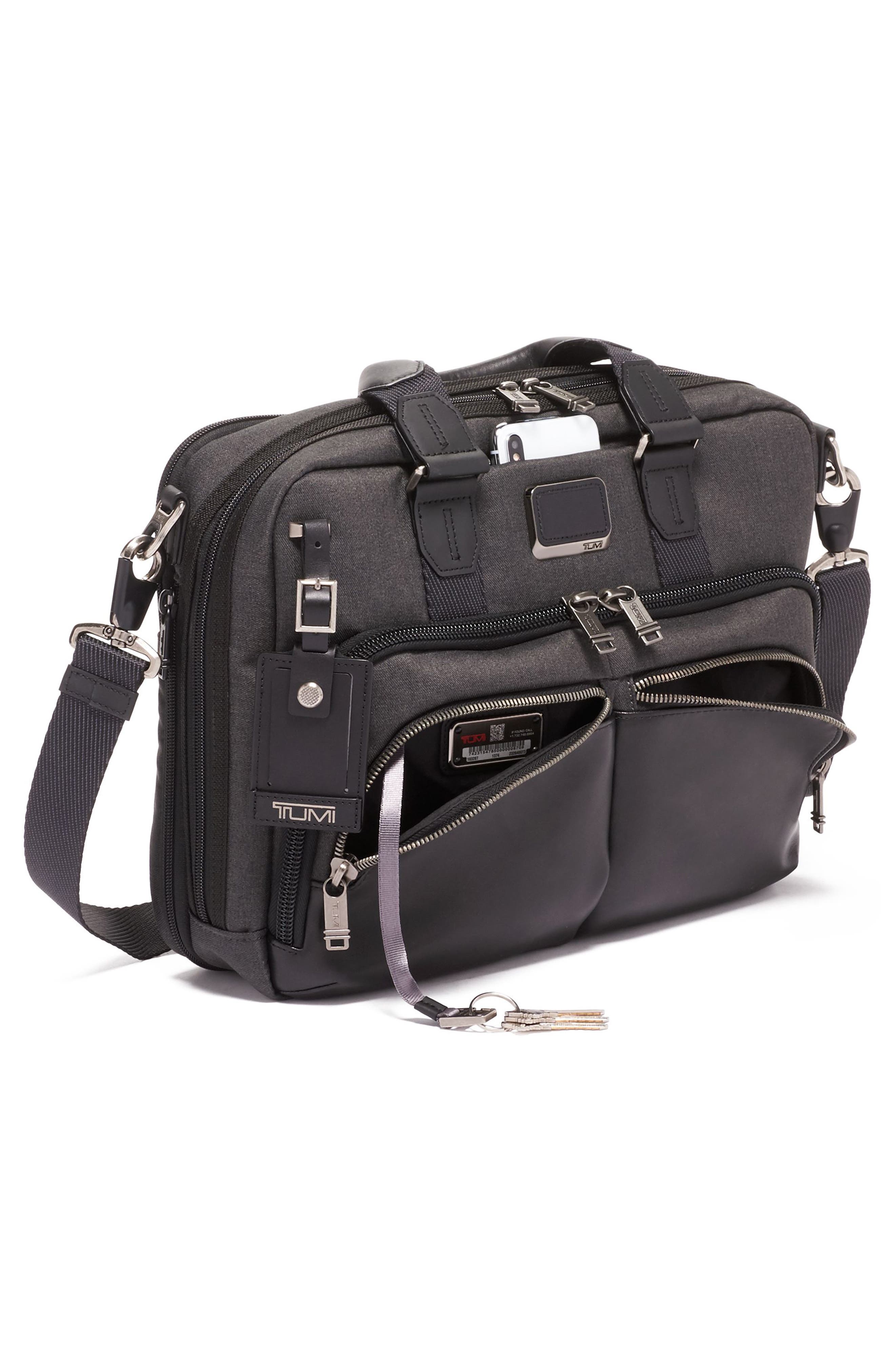 TUMI Alpha Bravo Albany Slim Commuter Briefcase, Alternate, color, 