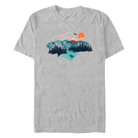 Men's Lost Gods Idyllic Outdoor Scene  Graphic T-Shirt