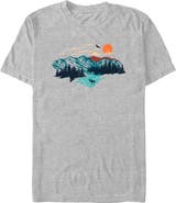 Lost Gods Men's Lost Gods Idyllic Outdoor Scene Graphic T-Shirt
