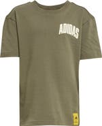 adidas x The Simpsons Kids' Cotton Graphic T-Shirt