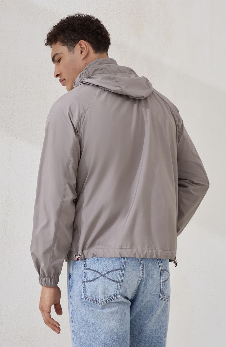 Brunello Cucinelli Outerwear with hood, Alternate, color, Grey