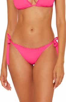 Becca Frills Side Tie Bikini Bottoms