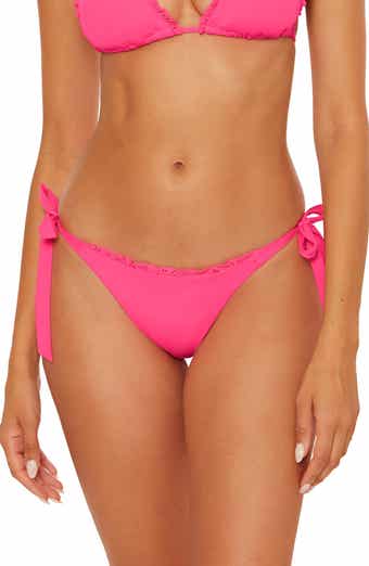 Becca Frills Side Tie Bikini Bottoms