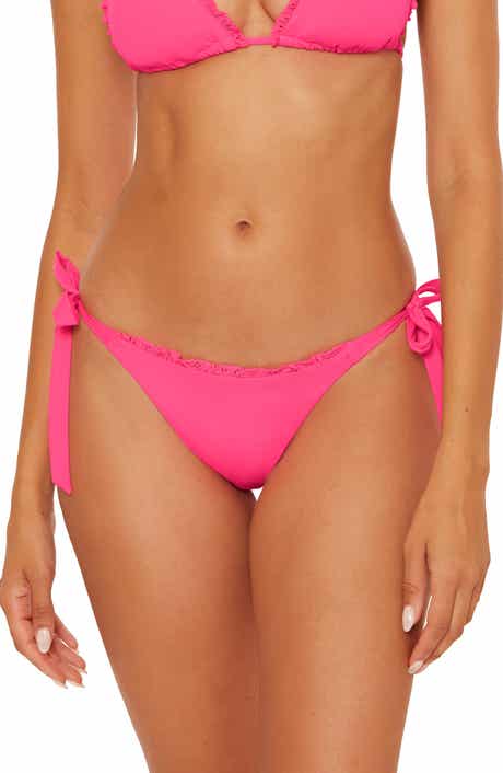 Becca Frills Side Tie Bikini Bottoms
