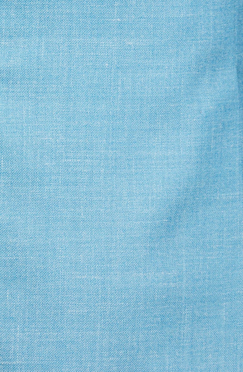 Peter Millar Tailored Fit Wool, Silk & Linen Sport Coat, Alternate, color, Light Blue