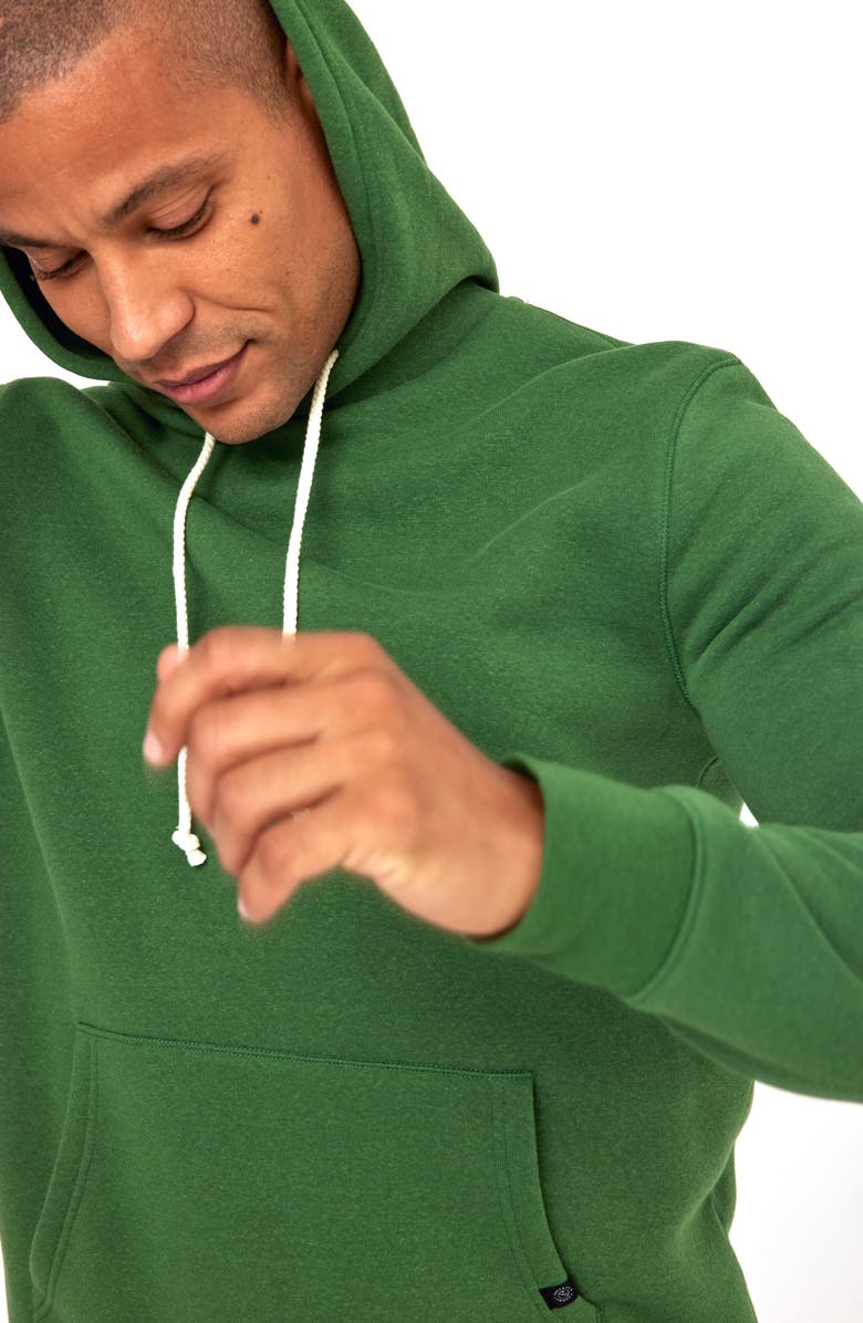 Threads 4 Thought Fleece Pullover Hoodie, Alternate, color, Lily Pad