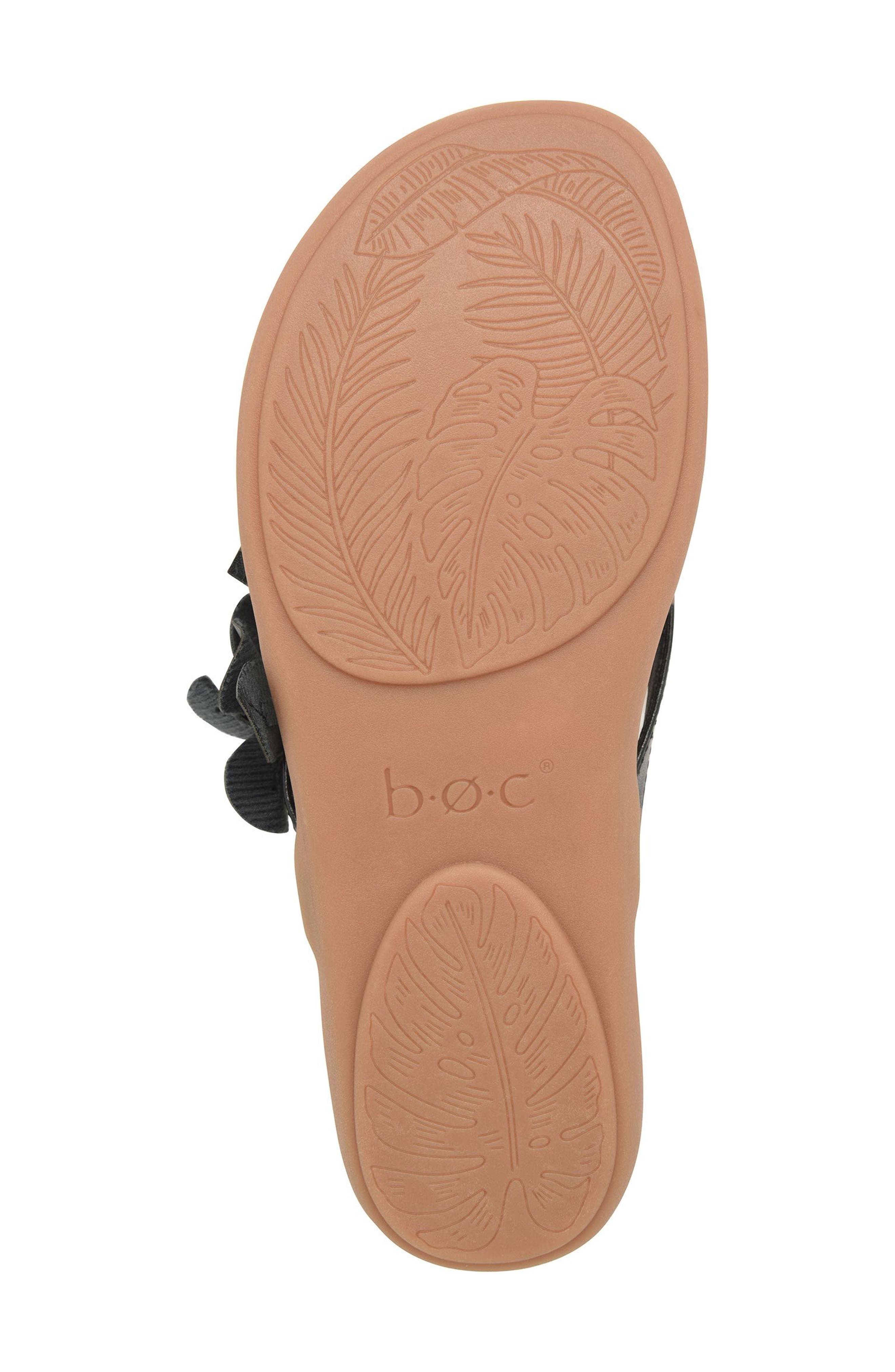 B O C BY BØRN Hensley Flower Sandal, Alternate, color, Black