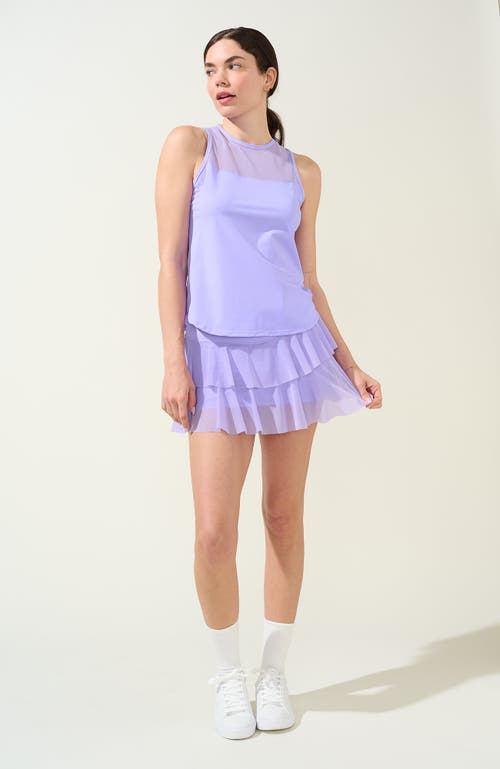 Bobbe Active Layer Cake Skirt In Blue