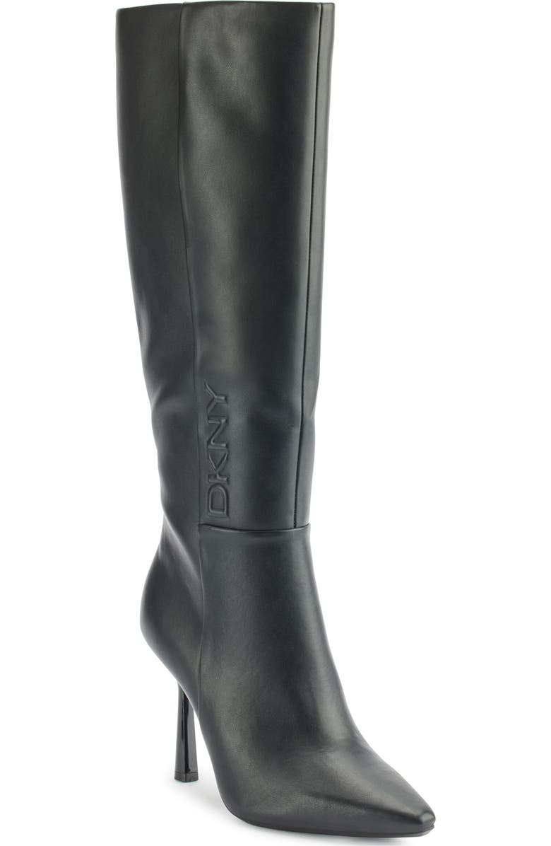 DKNY Nixie Knee High Boot, Main, color, Black