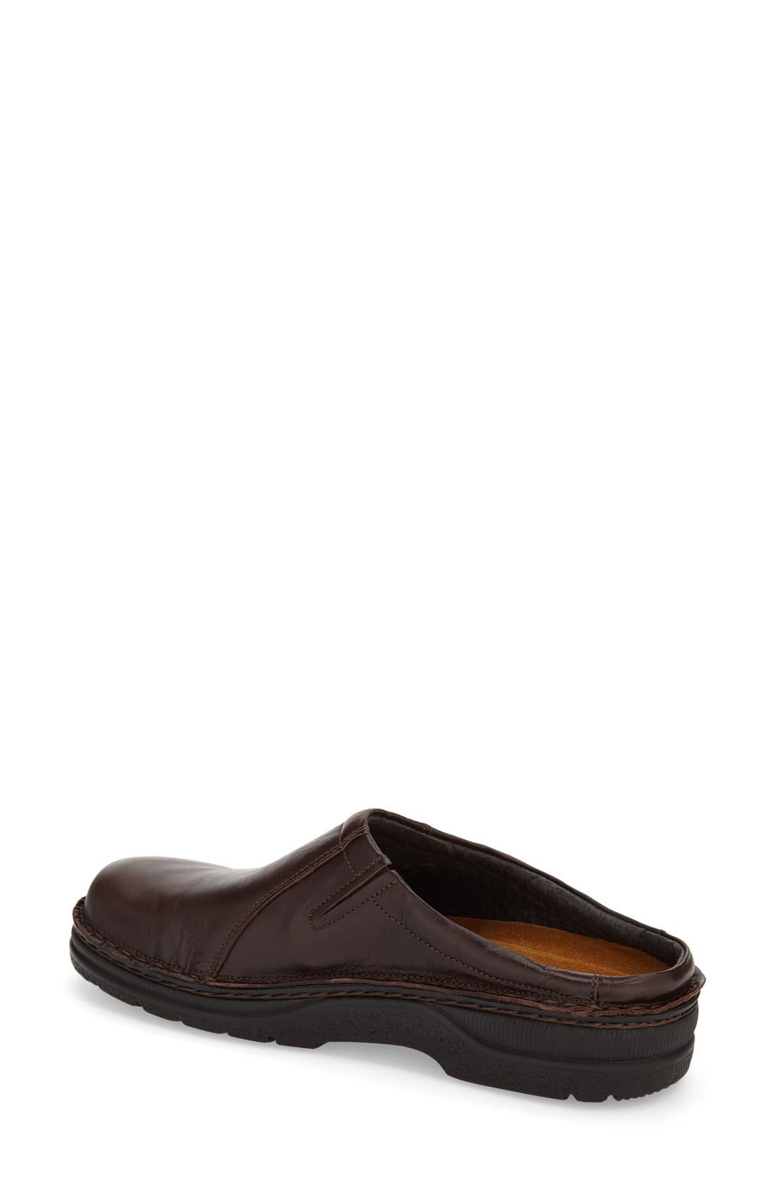 Bjorn Clog, Alternate, color, WALNUT LEATHER