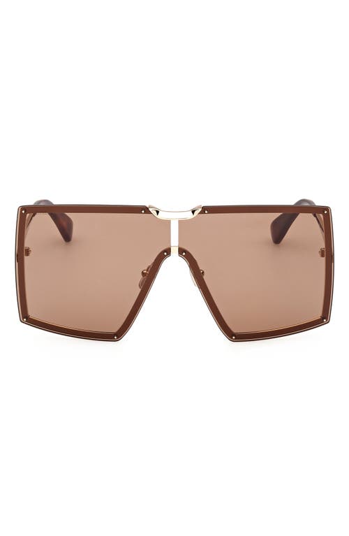 Max Mara 69mm Shield Sunglasses In Multi
