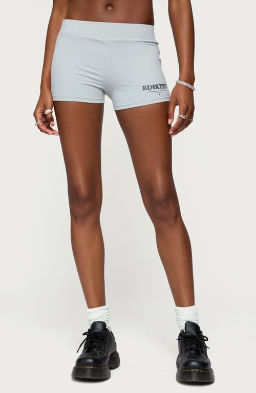 Edikted With Love Biker Shorts In Blue