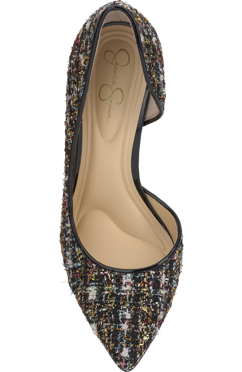 Jessica Simpson Prizma Half d'Orsay Pointed Toe Pump, Alternate, color,