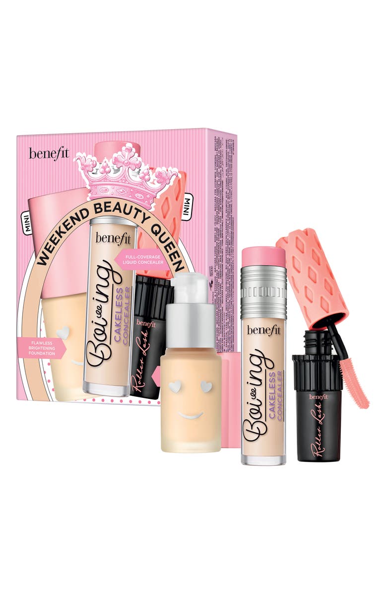 Benefit Cosmetics Benefit Weekend Beauty Queen Face & Eye Set, Main, color, 