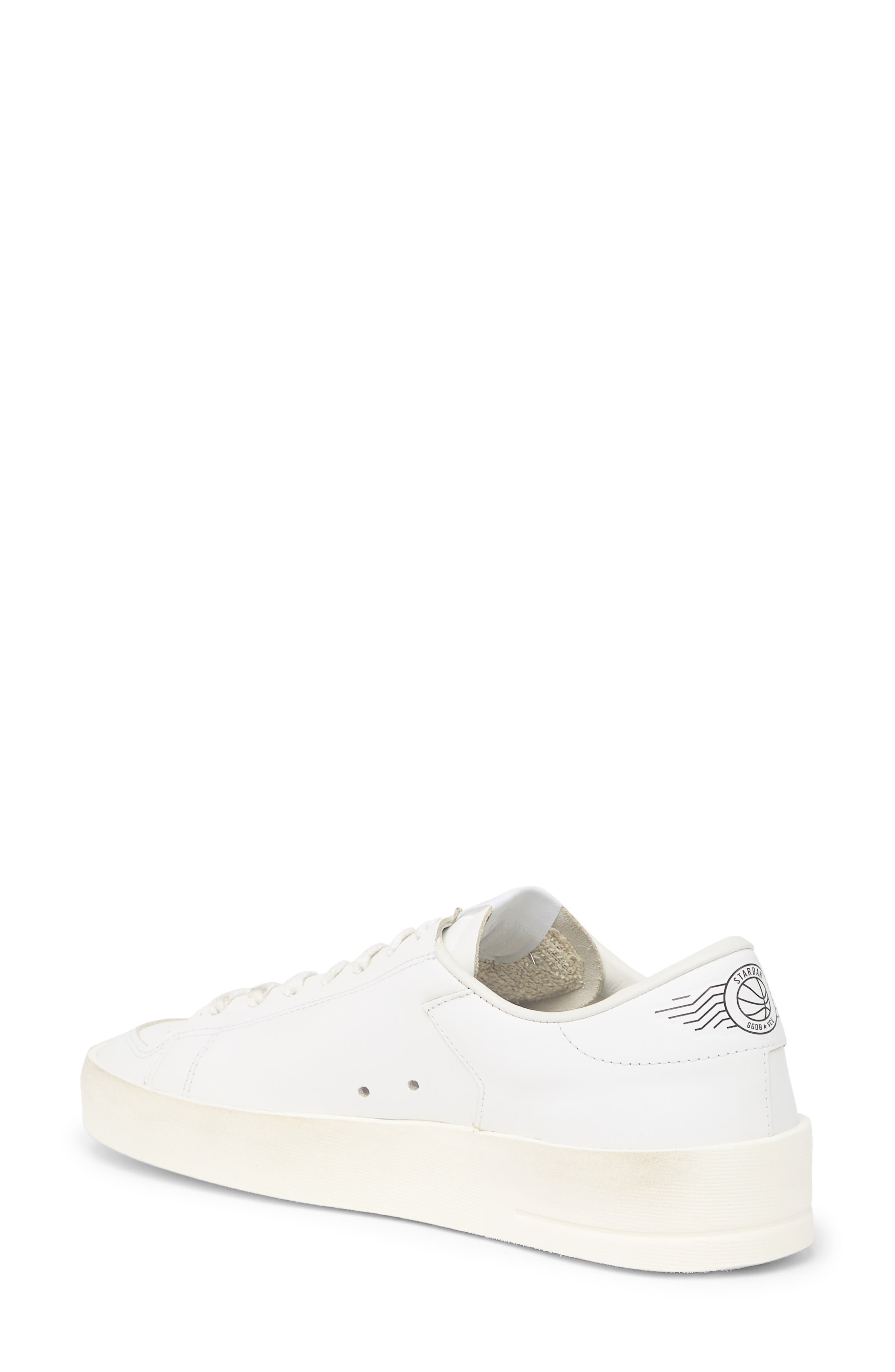 Golden Goose Stardan Low Top Sneaker, Alternate, color, Optic White