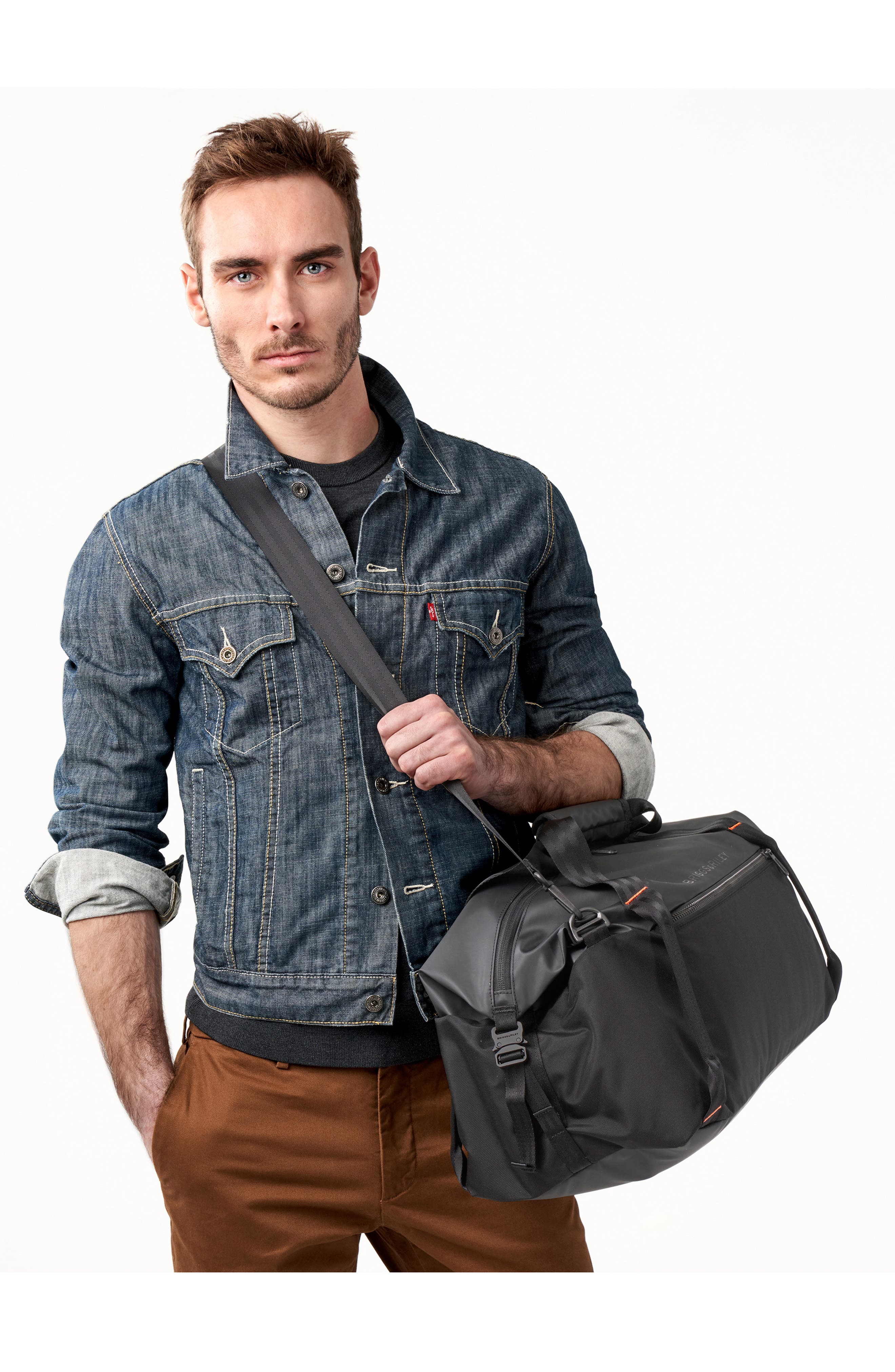 Briggs & Riley ZDX Cargo Travel Satchel, Alternate, color, 