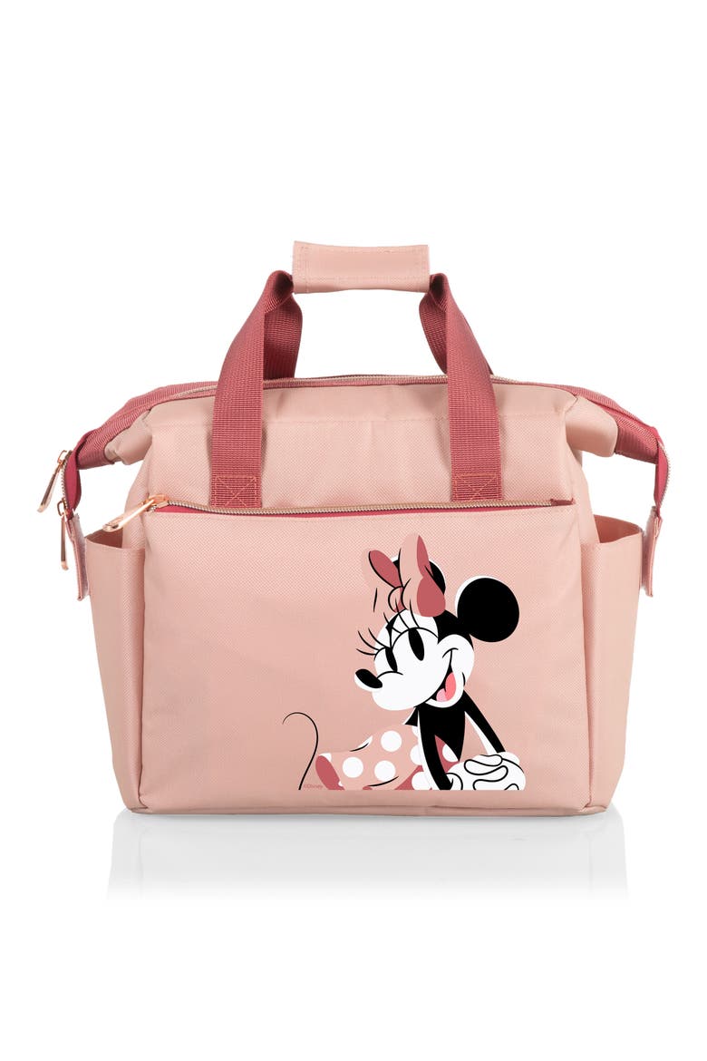 x Disney® Mickey Mouse On the Go Cooler Tote Bag, Main, color, PINK