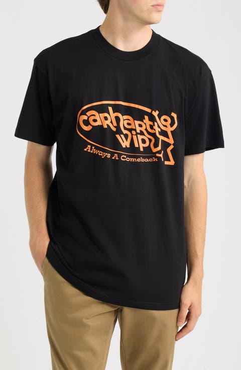 Always A Come Back Organic Cotton Graphic T-Shirt