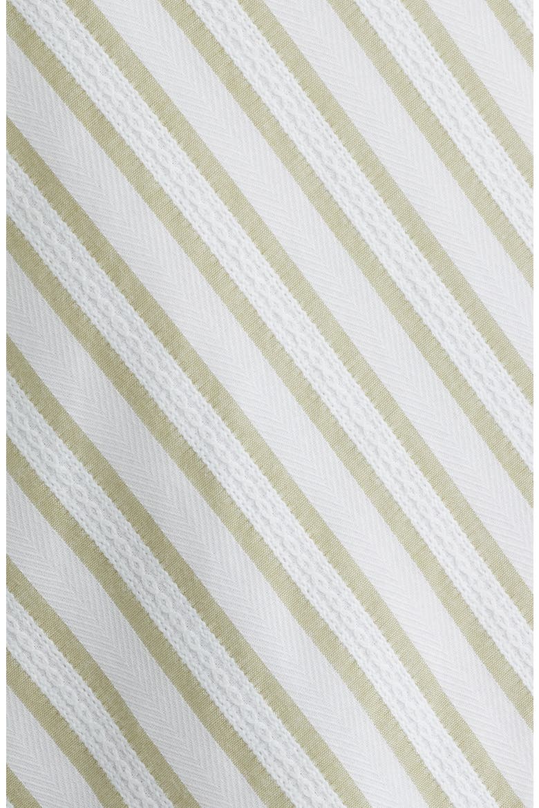 Knot Halter Stripe Midi Dress, Alternate, color, NEW IVORY