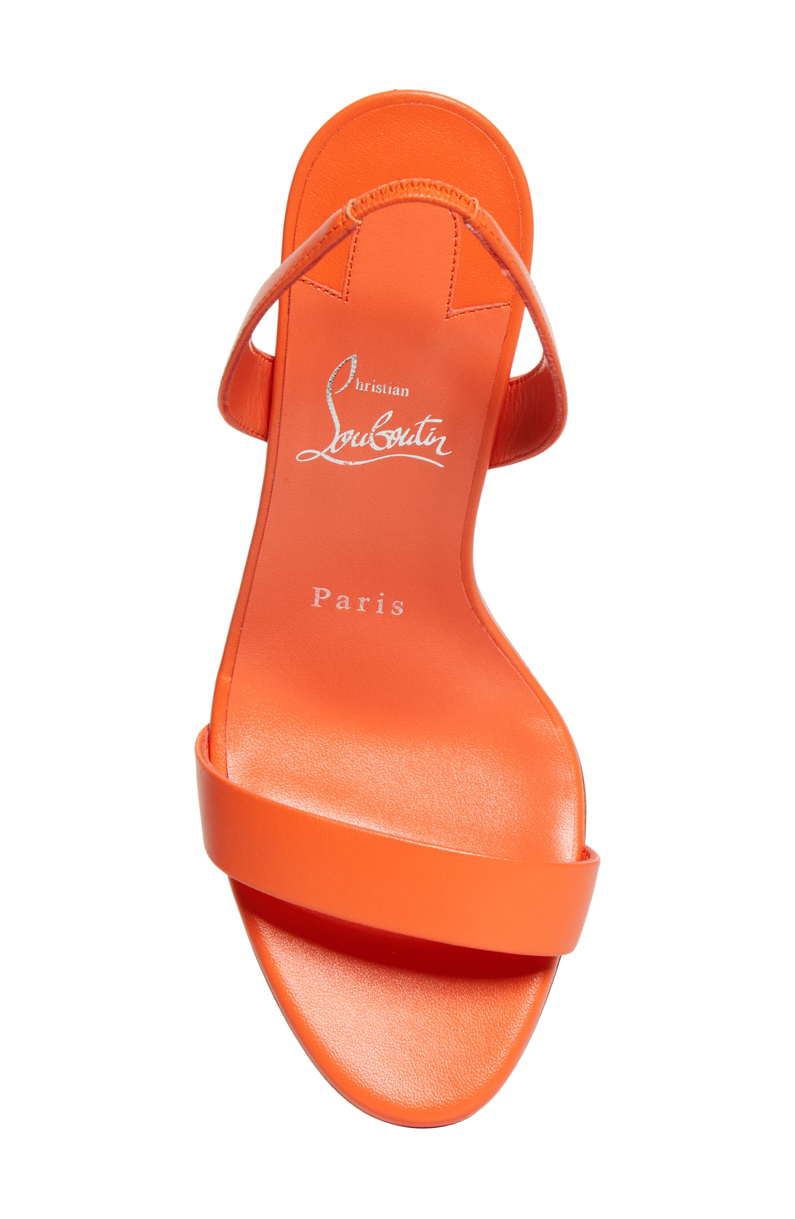 Christian Louboutin Marilyn Slingback Sandal, Alternate, color, Caruzo/ Caruzo