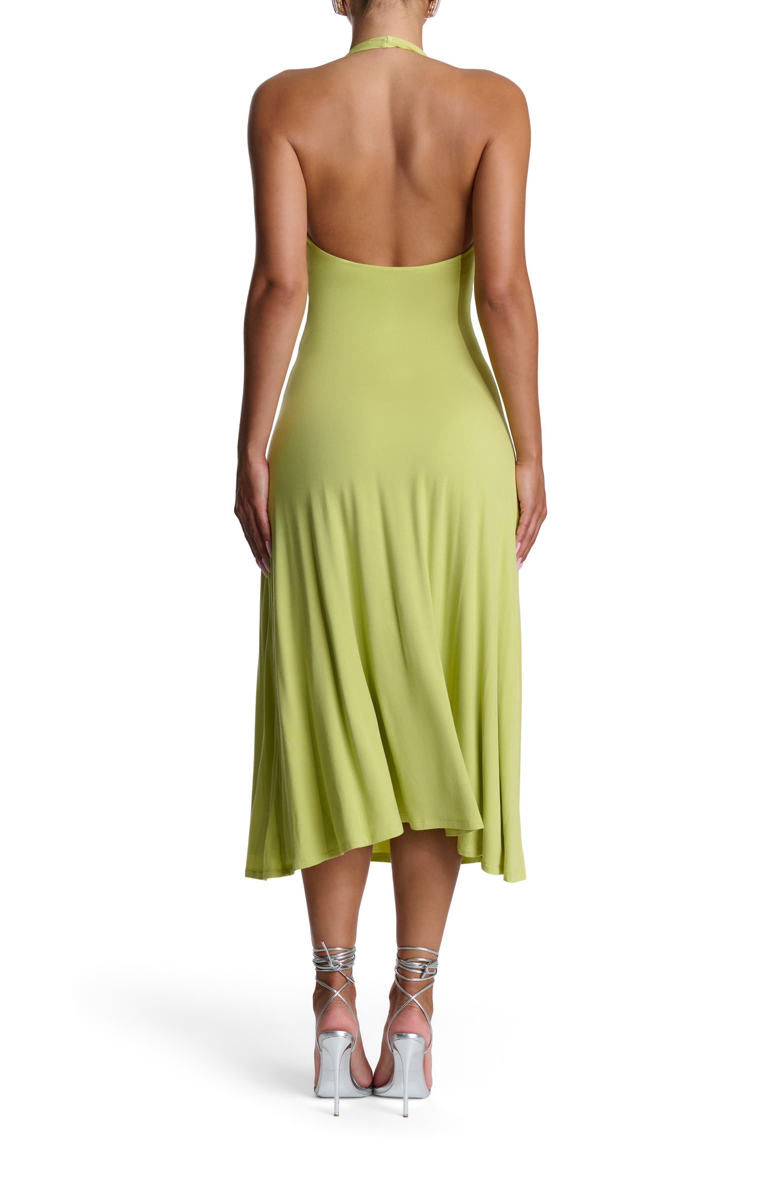 Halter Midi Dress - image 2