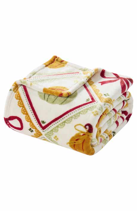 Autumn Plush Throw Blanket