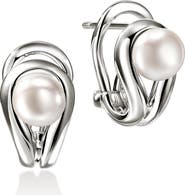 John Hardy Surf Earrings, Sterling Silver, Freshwater Pearls