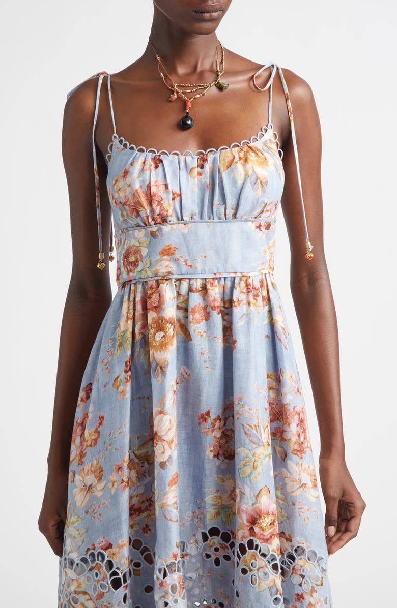 Zimmermann Solara Necklace, Alternate, color, Antique Gold/ Multi