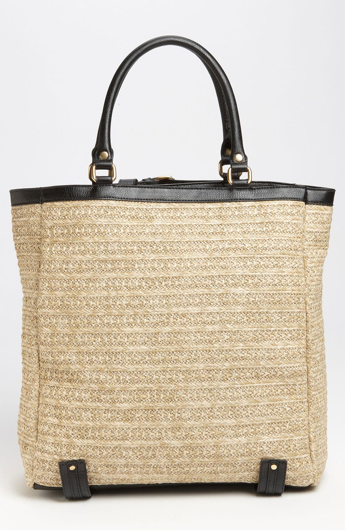 'Runaway' Tote, Alternate, color, NATURAL BLACK
